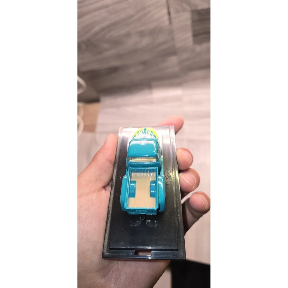 HOT WHEELS 1956 FORD PICKUP GREEN W/FLAMES